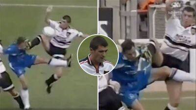 Roy Keane ‘welcoming’ Gus Poyet to Premier League in 1997 was one of his worst tackles