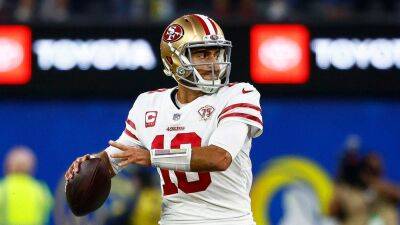 Jimmy Garoppolo - Ronald Martinez - Trey Lance - Jimmy Garoppolo, 49ers agree to restructured contract that ends trade rumors: report - foxnews.com - New York - San Francisco -  San Francisco - Los Angeles - state California -  Seattle - state North Dakota
