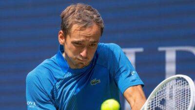 No avoiding politics as Medvedev returns to Grand Slam stage