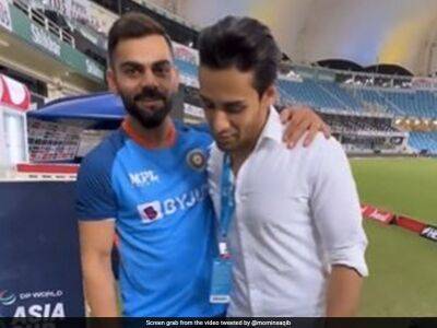 Watch: Virat Kohli Meets "Maaro Mujhe"-Fame Fan After India's Win Over Pakistan In Asia Cup