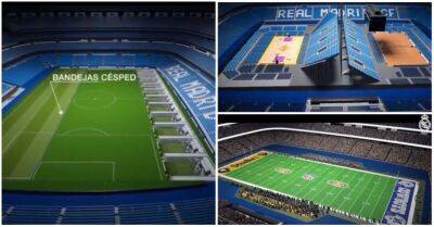 Bernabeu: Real Madrid release footage of impressive stadium renovations