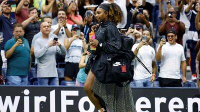 Love and affection as curtain goes up on Serena's farewell party