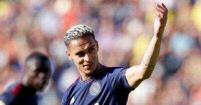 Jadon Sancho - When Antony can make Manchester United debut after transfer announcement - manchestereveningnews.co.uk - Manchester - Netherlands - Brazil -  Leicester -  Sancho -  Sao Paulo