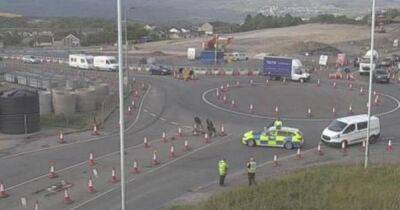 Live updates as lorry fire closes part of A465 Heads of the Valleys road