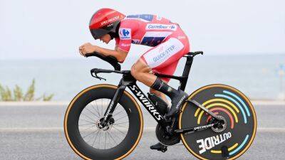 Remco Evenepoel obliterates rivals in red to win time trial at La Vuelta, Primoz Roglic takes second