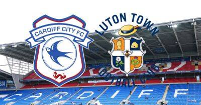Steve Morison - Joel Bagan - Cardiff City v Luton Town Live: Kick-off time, team news and latest score - walesonline.co.uk -  Luton -  Cardiff