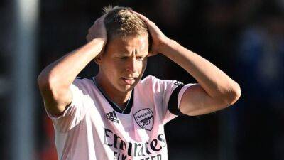 Injured Zinchenko, Partey set to miss Arsenal's clash with Villa