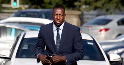 Woman was allegedly confronted by two men while trying to check on another woman 'being raped' by Benjamin Mendy, court hears
