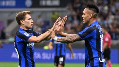 Paulo Dybala - Hakan Calhanoglu - Barella stunner helps Inter to 3-1 win over Cremonese - channelnewsasia.com - Italy -  Rome