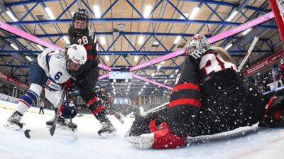 Sarah Fillier - Women’s Hockey Worlds: USA rallies to defeat Canada in a ‘good test of character’ - nbcsports.com - Usa - Canada