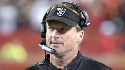 Jon Gruden says emails 'shameful' but I'm 'good person,' hope to 'get another shot'