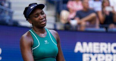 Venus Williams out of US Open in first round