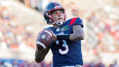 Lions close to acquiring QB Adams Jr. from Alouettes