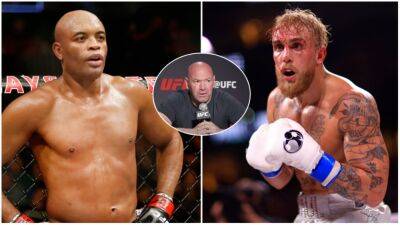 Jake Paul - Dana White - Tyron Woodley - Conor Macgregor - Nate Diaz - Ariel Helwani - Anderson Silva - Jake Paul vs Anderson Silva: UFC president Dana White reveals how he really feels about the fight - givemesport.com