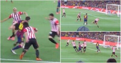 Lionel Messi: Fan footage of 2015 solo Bilbao goal shows how quickly he moves