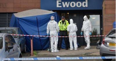 Itv Love - CSI scrambled and forensic tent erected as block of flats taped off in Salford - manchestereveningnews.co.uk - county Martin - county Island - county Dale - county Ashley - county Love
