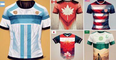 World Cup kits: Artificial intelligence creates a shirt for all 32 teams