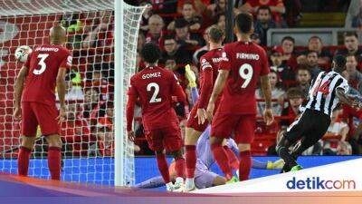 Liverpool Tertinggal 0-1 dari Newcastle di Babak Pertama