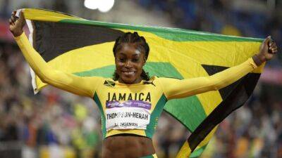 Games-Thompson-Herah and Omanyala take 100 metre golds - channelnewsasia.com - Usa - Birmingham - Jamaica - Kenya -  Eugene