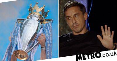 Gary Neville names the only club who can challenge Manchester City and Liverpool for the Premier League title