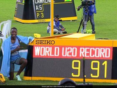 Usain Bolt - Watch: Botswana Sprinter Reminds Of Usain Bolt On Way To Setting U20 World Record - sports.ndtv.com - Colombia - Botswana - Jamaica -  Eugene