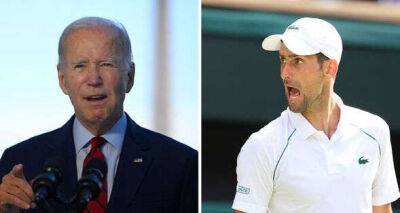 Novak Djokovic pressure ramps up as Joe Biden sent new letter amid US Open saga