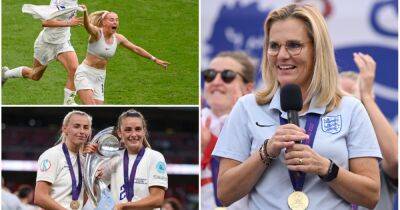 Alessia Russo - Ella Toone - England Football - Chloe Kelly - Euro 2022: How Sarina Wiegman’s super substitutes helped England to European glory - givemesport.com - Germany