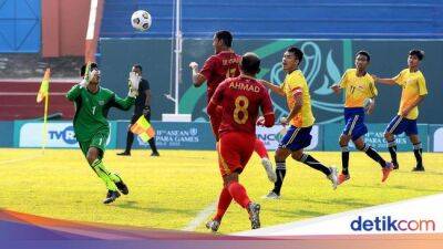 Kans Timnas Sepakbola CP Indonesia Pertahankan Emas ASEAN Para Games