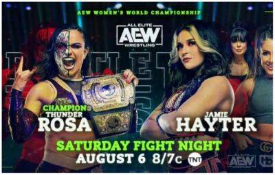 AEW Women's Championship match confirmed for Battle Of The Belts III - givemesport.com