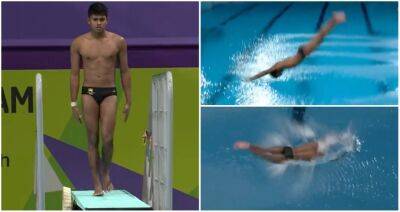 Commonwealth Games - Commonwealth Games: Diver gets routine horribly wrong & belly flops - givemesport.com - Scotland - Australia - Sri Lanka - Jordan - Birmingham