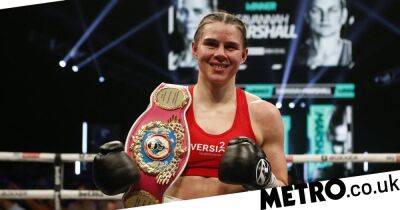Savannah Marshall prepares for her historic clash with Claressa Shields: ‘I don’t do trash talk. To me, this is all business’