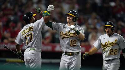 A's beat Angels behind Sean Murphy's big day