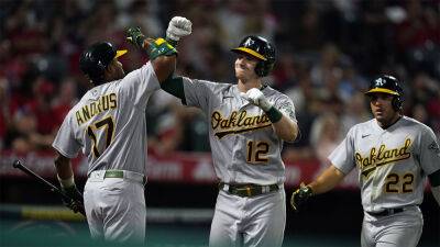 A's beat Angels behind Sean Murphy's big day - foxnews.com - Los Angeles -  Los Angeles -  Sanchez -  Anaheim - county Oakland