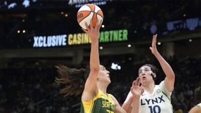 Sue Bird - Sylvia Fowles - Jewell Loyd - Breanna Stewarts leads Storm to win over Lynx with season-high 33 points - foxnews.com - Russia - state Minnesota -  Seattle