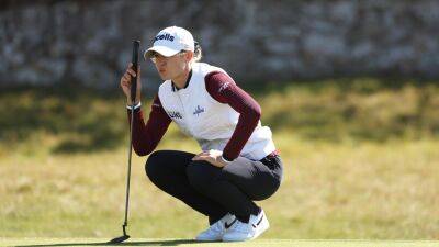 Women's Open 2022: Hinaki Shibuno makes rapid start, Jessica Korda and sister Nelly give chase at Muirfield