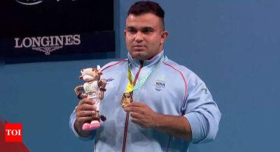 CWG 2022: Sudhir wins historic gold in para powerlifting men's heavyweight event