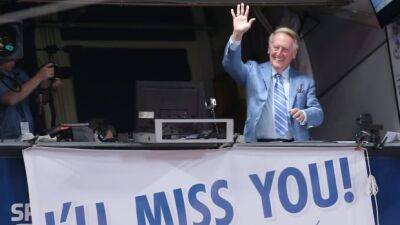 Dodgers to honour Vin Scully in ceremony before Friday's game against Padres