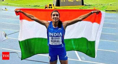 Neeraj Chopra - UP farmer's daughter Rupal becomes first Indian to win twin medals at World U-20 Athletics - timesofindia.indiatimes.com - Britain - Finland - Usa - Poland - India - Kenya -  Nairobi