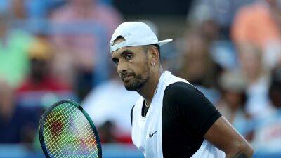 Nick Kyrgios - Nick Kyrgios strikes again after storm threat pauses Reilly Opelka clash at Washington Open - eurosport.com - Britain - Usa - Australia - Washington