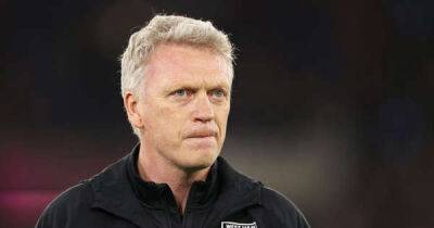 David Moyes confirms two West Ham injury absences in Man City fixture