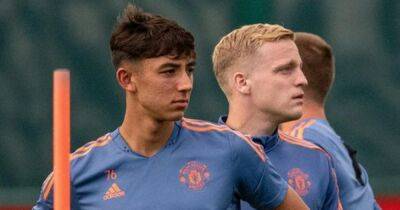 Manchester United youngster Sonny Aljofree trains with first-team before Brighton fixture