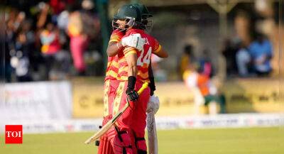 Tamim Iqbal - Raza, Kaia slam centuries as Zimbabwe stun Bangladesh in first ODI - timesofindia.indiatimes.com - Zimbabwe - Bangladesh - Pakistan -  Harare