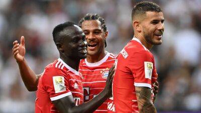 Eintracht Frankfurt 1-6 Bayern Munich: Sadio Mane scores on his Bundesliga debut as visitors score six