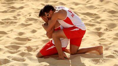 Quarter-final victory ‘meant everything’ to beach volleyball’s Bello twins