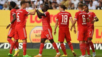 Mane scores on Bundesliga debut as Bayern rout Frankfurt 6-1 in opener