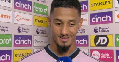 William Saliba speaks out on Arsenal debut that delighted Jamie Carragher