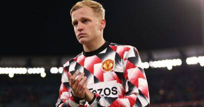 Donny van de Beek could have a different role at Manchester United after pre-season form