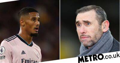 William Saliba responds to Arsenal legend Martin Keown after Crystal Palace victory