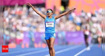 CWG 2022: Priyanka Goswami clinches silver in women's 10,000m race walk