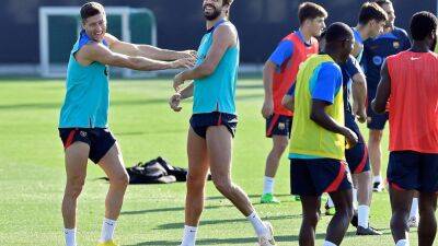 Lewandowski and Barcelona's new recruits train for season curtain-raiser - in pictures